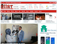 Tablet Screenshot of gazetesiirt.com